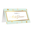 Load image into Gallery viewer, Mint Place Cards with Gold Dots | Gunnar