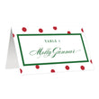 Load image into Gallery viewer, White Place Cards with Red Dots | Gunnar
