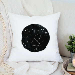 Cancer Zodiac Sign Constellation Pillow