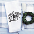 Load image into Gallery viewer, World's Best Mom Tea Towel