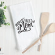 Load image into Gallery viewer, World's Best Mom Tea Towel