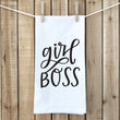 Load image into Gallery viewer, Girl Boss Tea Towel