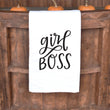 Load image into Gallery viewer, Girl Boss Tea Towel