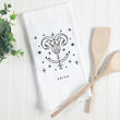 Load image into Gallery viewer, Aries Zodiac Sign Tea Towel