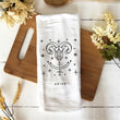 Load image into Gallery viewer, Aries Zodiac Sign Tea Towel