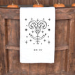 Load image into Gallery viewer, Aries Zodiac Sign Tea Towel