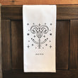 Load image into Gallery viewer, Aries Zodiac Sign Tea Towel