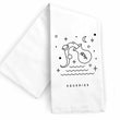 Load image into Gallery viewer, Aquarius Zodiac Sign Tea Towel