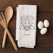 Load image into Gallery viewer, Cancer Zodiac Sign Tea Towel