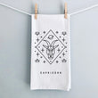 Load image into Gallery viewer, Capricorn Zodiac Sign Tea Towel