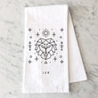 Load image into Gallery viewer, Leo Zodiac Sign Tea Towel