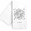 Load image into Gallery viewer, Pisces Zodiac Sign Tea Towel