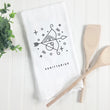 Load image into Gallery viewer, Sagittarius Zodiac Sign Tea Towel