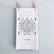 Load image into Gallery viewer, VIrgo Zodiac Sign Tea Towel