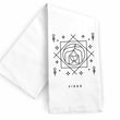 Load image into Gallery viewer, VIrgo Zodiac Sign Tea Towel