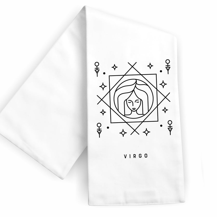 VIrgo Zodiac Sign Tea Towel