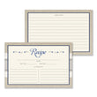 Load image into Gallery viewer, Lace Recipe Cards | Hillary Navy