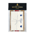 Load image into Gallery viewer, Lace Recipe Cards | Hillary Red