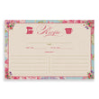 Load image into Gallery viewer, Floral Recipe Cards | Jackie Blue Rose