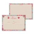 Load image into Gallery viewer, Floral Recipe Cards | Jackie Blue Rose