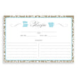 Load image into Gallery viewer, Lace Recipe Cards | Jackie Mason Blue