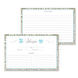 Load image into Gallery viewer, Lace Recipe Cards | Jackie Mason Blue