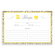 Load image into Gallery viewer, Lace Recipe Cards | Jackie Yellow