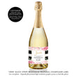Load image into Gallery viewer, "Jenn" Black Stripe Bridesmaid Proposal Champagne Labels