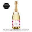 Load image into Gallery viewer, "Jenn" Magenta Stripe Bridesmaid Proposal Champagne Labels