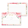 Load image into Gallery viewer, Gray + Pink Peony Recipe Cards Gift Set | Jenn