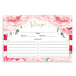 Load image into Gallery viewer, Magenta + Pink Peony Recipe Cards Gift Set | Jenn