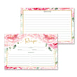 Load image into Gallery viewer, Mint + Pink Peony Recipe Cards | Jenn