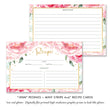Load image into Gallery viewer, Elegant Peony Mint and Gold Bridal Shower Invitations with blush peonies and chic mint stripes, by Digibuddha.