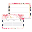 Load image into Gallery viewer, Navy + Pink Peony Recipe Cards Gift Set | Jenn