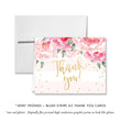 Load image into Gallery viewer, "Jenn" Peonies + Blush Stripe Baby Shower Invitation