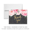 Load image into Gallery viewer, "Jenn" Pink Blooms + Chalkboard Baby Shower Invitation