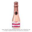 Load image into Gallery viewer, "Jenn" Magenta Stripe Bridesmaid Proposal Champagne Labels