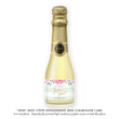 Load image into Gallery viewer, "Jenn" Mint Stripe Engagement Champagne Labels