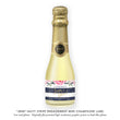 Load image into Gallery viewer, "Jenn" Navy Stripe Engagement Champagne Labels
