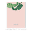 Load image into Gallery viewer, "Evie" Tropical Wedding Invitation