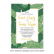 Load image into Gallery viewer, "Evie" Tropical Wedding Invitation