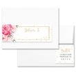 Load image into Gallery viewer, "Jenn" Pink Blooms + Gold Envelope Wrap Address Labels