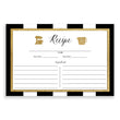 Load image into Gallery viewer, Stripe Recipe Cards | Julia