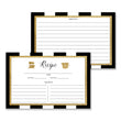 Load image into Gallery viewer, Stripe Recipe Cards | Julia