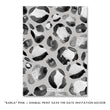 Load image into Gallery viewer, "Karla" Pink + Animal Print Save The Date Card