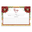 Load image into Gallery viewer, Floral + Stripe Recipe Cards | Katelyn Gold