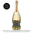 Load image into Gallery viewer, "Katelyn" Green + Gold Holiday Baby Shower Champagne Labels