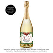 Load image into Gallery viewer, "Katelyn" Green + White Holiday Baby Shower Champagne Labels