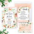Load image into Gallery viewer, "Kaylee" Floral Wedding Invitation