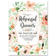 Load image into Gallery viewer, "Kaylee" Floral Rehearsal Dinner Invitation